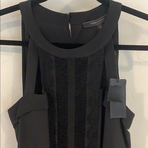 Black Lace Tank Top from BCBG NWT in Medium